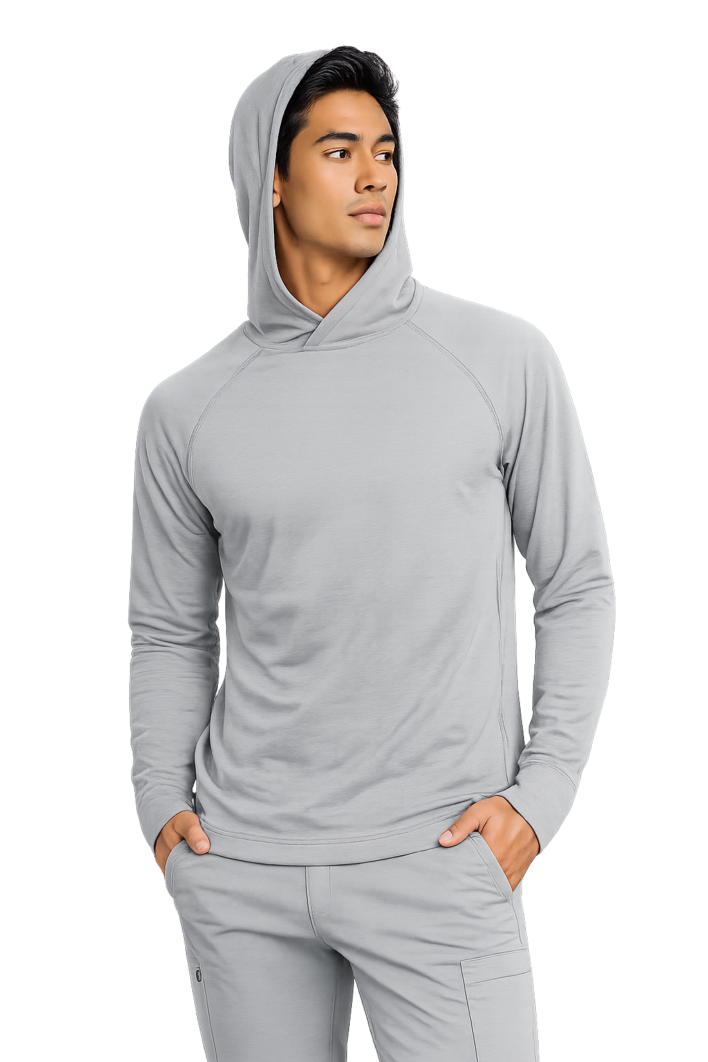 Long Sleeve Hooded Top