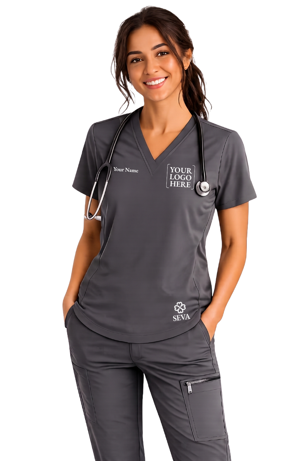 Ladies Customizable Scrub